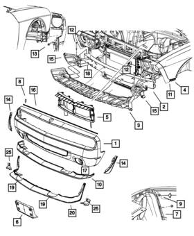 68086604aa Mopar Genuine Duct Right