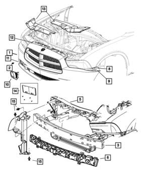 68092604aa Mopar Genuine Closeout - Panel