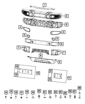 68340509aa Mopar Genuine Screw
