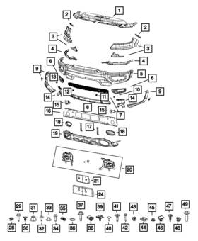 68372894aa Mopar Genuine Nut