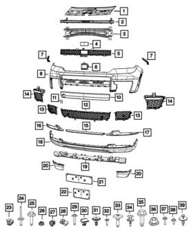68585414aa Mopar Genuine Close Out Panel