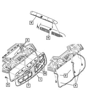 82207278ab Mopar Genuine Air - Front Shield Kit