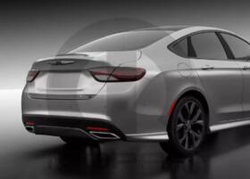 82214381ab Mopar Genuine Rear Fascia Kit