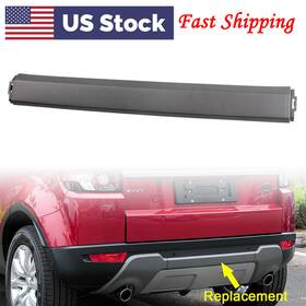 77us Motorshop 412562830740 Rear Bumper Lower Central Trim Cover Bar For Range Rover Evoque 2012-18 Gray Us