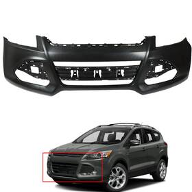 Munirater 2-1544509-933435 Primered Front Bumper Cover Without Sensor Hole Replacement For 20132016 Escape