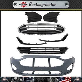Ks7z-17d957-adptm Munirater For 2019 2020 Ford Fusion Front Bumper Cover&upper Lower Grill&fog Light Cover