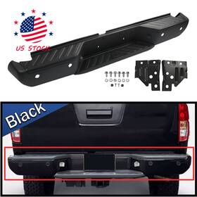 85065ea600 Myautopartsstore Rear Step Bumper Assembly For 2005-2021 Nissan Frontier Steel With Sensor Holes