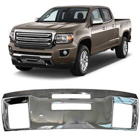 Gm1095211 Mzorange Front Bumper Valance Fits For 2015-2020 Gmc Canyon Slt Sl Sle Chrome 23405889