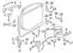 N801193s102 Lincoln Ford Oem Door Hinge Nut Image 25