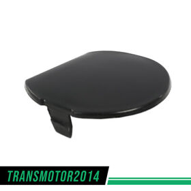 A-02bun1513abk New Front Bumper Bracket Tow Eye Hook Cover Cap Fit For 2014 2015 2016 Mazda 3