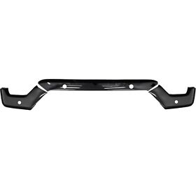 Ff0401 New Gloss Black Front Bumper Overlay Cover For 2021-22 Ford F150 With 4 Sensors