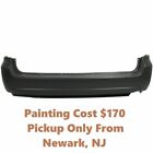To1100229 New Primed Fits Toyota Sienna 04-10 Rear Bumper Cover Without Sensors