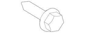 01456-a6071 Nissan Genuine Door Trim Panel Screw