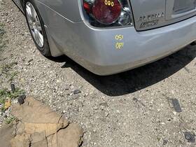 187-00779 Nissan Rear Bumper Cover Silver Single Exhaust Opening Fits 02-06 Altima 760660