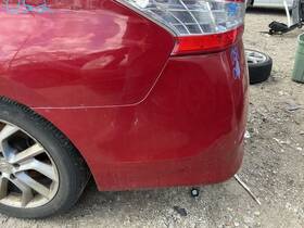 187-00802 Nissan Rear Bumper Cover Sr Brick Red Nac Fits 13-15 Sentra 821306