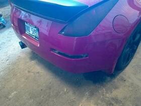 190-58945a Nissan Rear Bumper Without Lower Air Diffusers Fits 03-06 350z 10201829