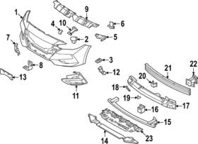 62090-6ly0b Nissan Genuine Buffer