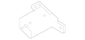 62210-5mt0a Nissan Genuine Bumper Bracket