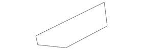 62222-6aw0a Nissan Genuine Bumper Cover Side Bracket