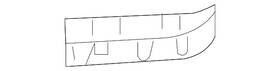 62222-6ga0a Nissan Genuine Side Bracket