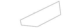 62222-jf00a Nissan Genuine Bumper Cover Side Bracket