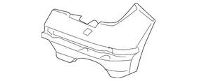 62223-ea510 Nissan Genuine Bumper Bracket
