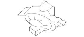 62256-ja01a Nissan Genuine Hole Cover