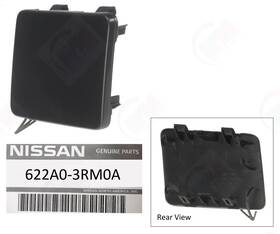 622a0-3rm0a Nissan Genuine Tow Hook Eye Cap Cover 2013-2016 For Sentra Sr 1a2.5