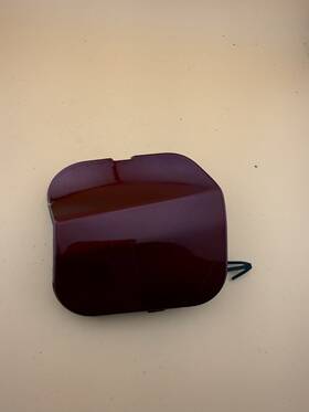 622h0-5ha0a Nissan 2014 - 2016 Rogue Front Bumper Tow Hook Cover Eye Cap Oem
