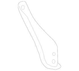 Nissan 78818-3bb1a Genuine Bumper Cover Spacer Panel