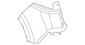 85017-6rb1h Nissan Genuine Fascia-rear Bmpr Left-hand