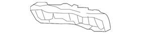 Nissan 85221-df30a Genuine Side Bracket