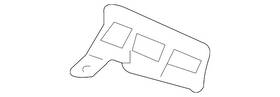 85221-jb100 Nissan Genuine Bumper Cover Bracket