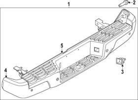 85223-9bu0a Nissan Genuine Bumper Side
