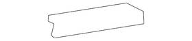 85245-jf00a Nissan Genuine Bumper Cover Retainer
