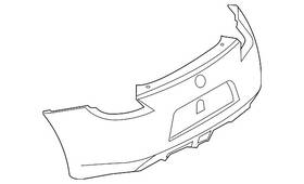 Hem23-1a47h Nissan Genuine Bumper Cover