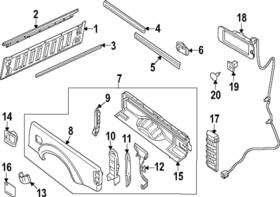 K33k1-9buma Nissan Genuine Side Bracket