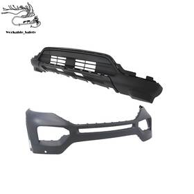 Ws1719200st Nurniacl Primed Front Bumper Cover With Holes For Ford Explorer 20 2021 Tow Hole