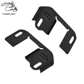 Ws2487520st Nurniacl Pair Of Bumper Bracket For 2010-13 2014 Ford F-150 Front Left And Right Side Steel