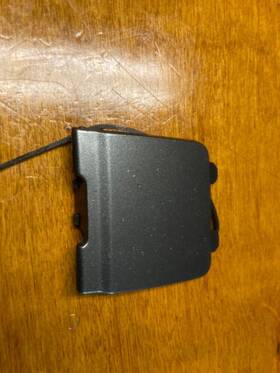 30698131 Oem 07-14 Volvo Xc90 Front Bumper Tow Cap Lid Cover Plug Eye Black