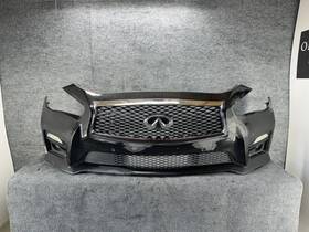 620224hd0a Oem Infiniti Q50 2014-2017 Front Bumper Cover With Sensors And Grills Assembly
