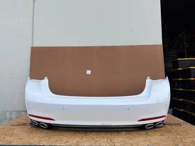 86665-b1510 Oem Genesis Sedan And G80 15-20 Rear Bumper Cover With Sensors Tips Diffuser