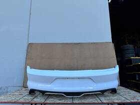 Fr3b-17d781-b Oem Ford Mustang Gt 2015-2017 Rear Bumper Cover Assembly White