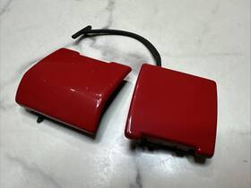 30655871 Oem Volvo 04-07 S40 V50 Front And Rear Tow Hook Trim Cover Red #2