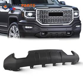 Gm1015123 Omnipartsus Black Front Bumper Lower Cover Skid Plate Valance For 2016-2019 Gmc Sierra 1500