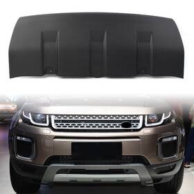 Oneclubaa 550755928659 Black Front Bumper Plate Tow Hook Cover For Land Rover Range Evoque 16-18