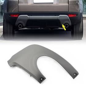 Oneclubaa 996812574542 Right Rear Exhaust Pipe Towing Hook Cover Trim For Range Rover Evoque 2012-2018