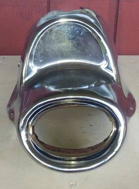 4040-800-571ra Original Factory Part 1957 Chevyrear Passenger Side Bumper End. Very Good Condition