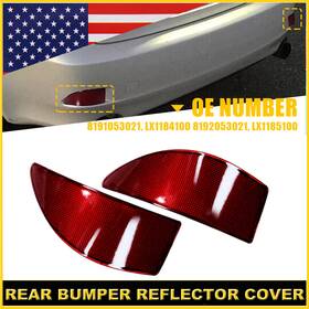 Wwd-hgd-19841 Oxilam-advanced 1x Rear Bumper Reflector Cover Lh Rh For 2006-2013 Lexus Is250 Is350 Accessories