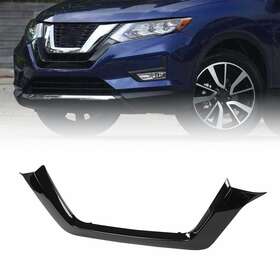 Wwd-bxg-38411 Oxilam For 2017-2020 Nissan Rogue Black Front Lower Bumper Cover Face Bar Trims Molding